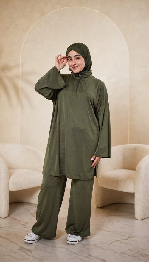 بوركيني صفوى Oversize — للما وللرياضة